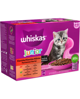 WHISKAS JR PERINTEISET AT. 12X85G KASTIK Main Image