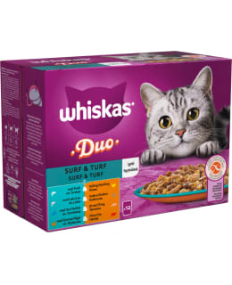 WHISKAS 1+ SURF&TURF 12X85G HYYTELÖSSÄ Main Image