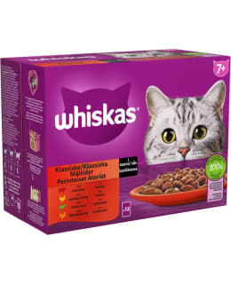 WHISKAS 7+ 12X85G PERINT. ATERIAT KAST. Main Image