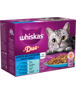 WHISKAS 1+ DUO 12X85G MEREN HERKUT HYYT Main Image