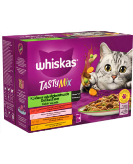 WHISKAS 1+TASTY MIX 12X85G KASTIKKEESSA Main Image