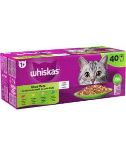 WHISKAS 1+ 40X85G SUOSIKIT LAJIT. HYYT Main Image