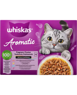 WHISKAS 1+ 12X85G AROM FUSION KASTIKK Main Image