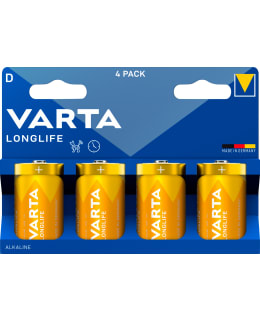 VARTA Longlife D 4pack Main Image