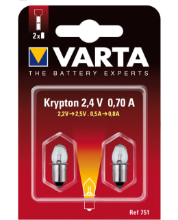 VARTA VARAPOLTIN 751 KRYPTON 2.5V/0.75A Main Image