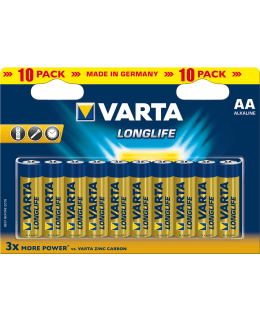 VARTA LONGLIFE AA 10KPL PARISTO Main Image