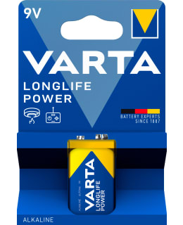 VARTA LONGLIFE POWER  9V PARISTO Main Image