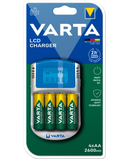 VARTA POWER PLAY LCD CHARGER 4X2600MAH Main Image