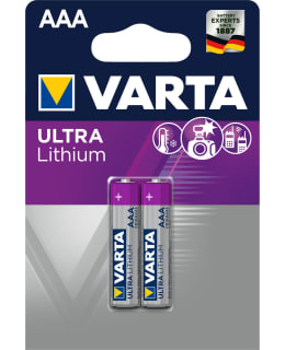 VARTA LITHIUM ULTRA AAA 2KPL PARISTO Main Image