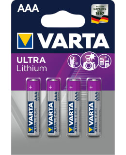 VARTA LITHIUM ULTRA AAA 4KPL PARISTO Main Image