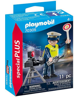 PLAYMOBIL POLIISI&NOPEUSVALVONTAKAMERA Main Image