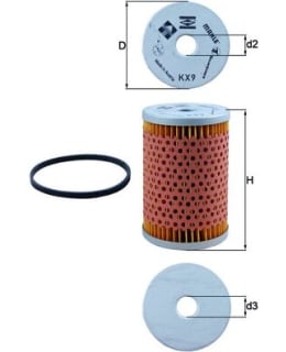 Knecht KX 9D Polttoainesuodatin Main Image