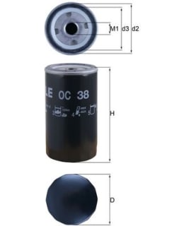 OC 38 ÖLJYNSUODATIN Main Image