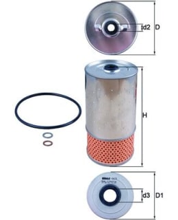 Knecht OX 78D Öljynsuodatin Main Image