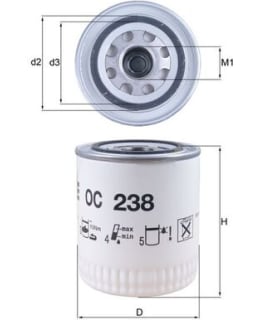 OC 238 ÖLJYNSUODATIN Main Image