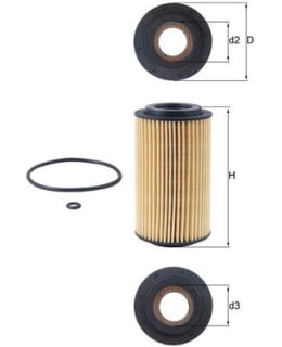 OX 153D1 ÖLJYNSUODATIN Main Image