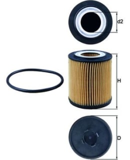 Knecht OX 182D Öljynsuodatin Main Image