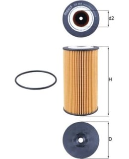 Knecht OX 358D oil filter Main Image