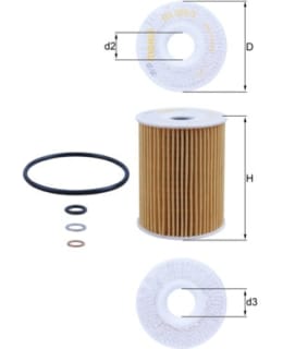 OX 355/3D ÖLJYNSUODATIN Main Image