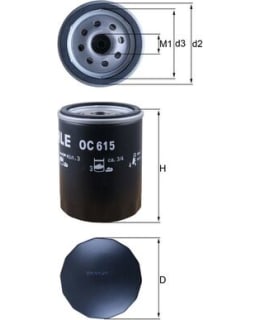 OC 615 ÖLJYNSUODATIN Main Image