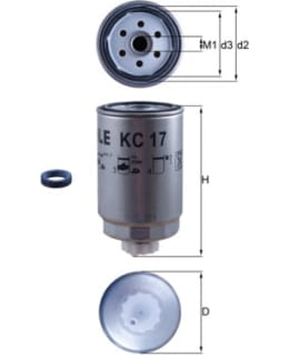 KNECHT KC 17D POLTTOAINESUODATIN Main Image