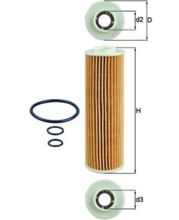 Knecht OX 183/5D Öljynsuodatin Main Image
