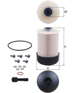 Knecht KX 338/22D Polttoainesuodatin Main Image