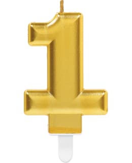 NUMERO 1 KULLANVÄRINEN KAKKUKYNTTILÄ Main Image