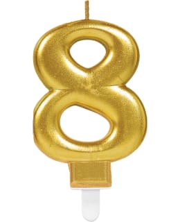 NUMERO 8 KULLANVÄRINEN KAKKUKYNTTILÄ Main Image