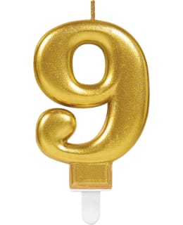 NUMERO 9 KULLANVÄRINEN KAKKUKYNTTILÄ Main Image