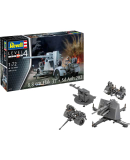 REVELL 8.8CM FLAK 37 + SD.ANH.202 1:72 Main Image