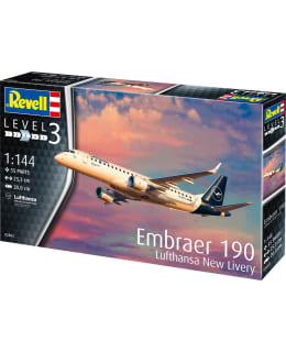REVELL EMBRAER 190 LUFTHANSA 1:144 Main Image