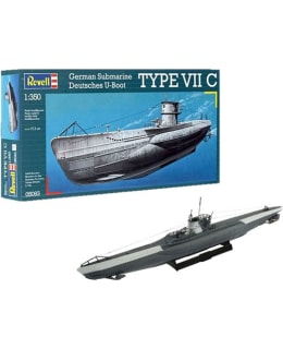 Revell German Submarine U-Boot Type VII C 1:350 pienoismalli Main Image