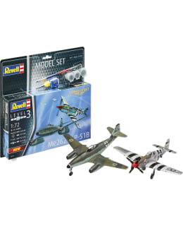 REVELL MODEL SET ME262 & P-51B Main Image