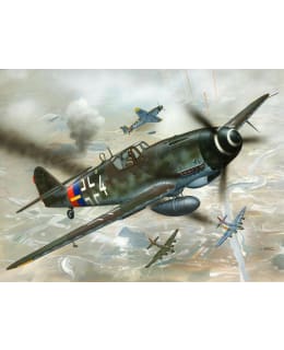 REVELL MODEL SET MESSERSCHMITT BF-109 Main Image
