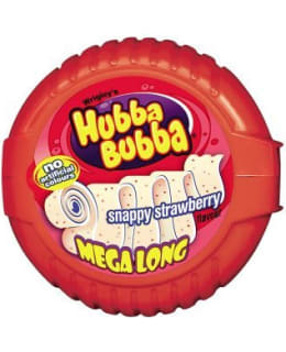 HUBBA BUBBA MEGA LONG STRAWBERRY PURKKA Main Image