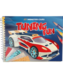 Monster Cars Tuning Fun coloring book Main Image