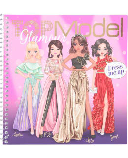 TOPModel Glamour Dress me up tarrakirja Main Image