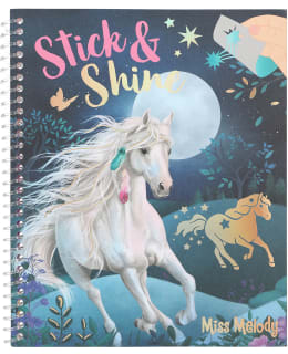 Miss Melody Colouring Book Stick & Shine Main Image