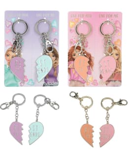 TOPMODEL 0413300 KEYRING SET HEART BFF Main Image