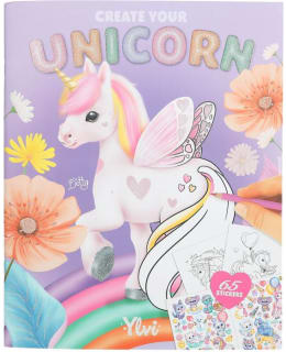 YLVI CREATE YOUR UNICORN COLOURING BOOK Main Image