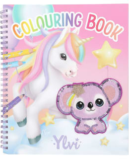 YLVI COLOURING BOOK WITH SEQUINS Main Image