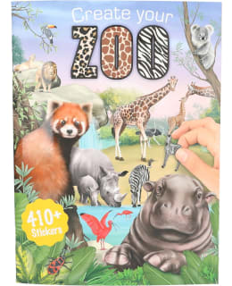 CREATE YOUR ZOO COLOURING BOOK Main Image