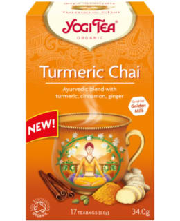 YOGI TURMERIC CHAI LUOMU 17PSS TEE Main Image