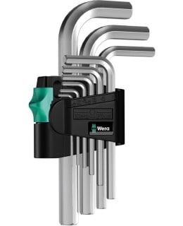 WERA L-AVAINSRJ 950/9 HEXPLUS 5 KROM 9OS Main Image