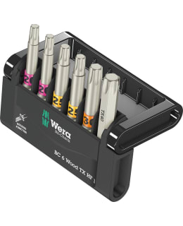 WERA KÄRKISARJA BIT 6 WOOD TX HF 1, 6OS Main Image