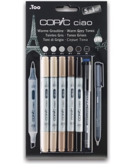 COPIC CIAO 5+1 WARM GREY TONES Main Image