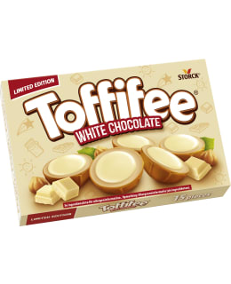 TOFFIFEE WHITE CHOC 125G SUKLAAMAKEINEN Main Image