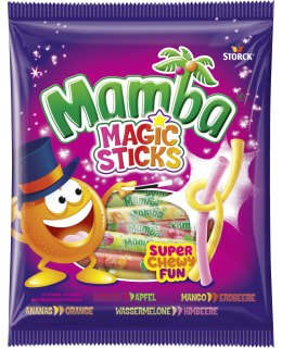 MAMBA MAGIC STICKS 140G HEDELMÄTOFFEE Main Image