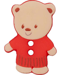 PRYM NALLE Ø15 MM PUNAINEN LASTENNAPPI Main Image